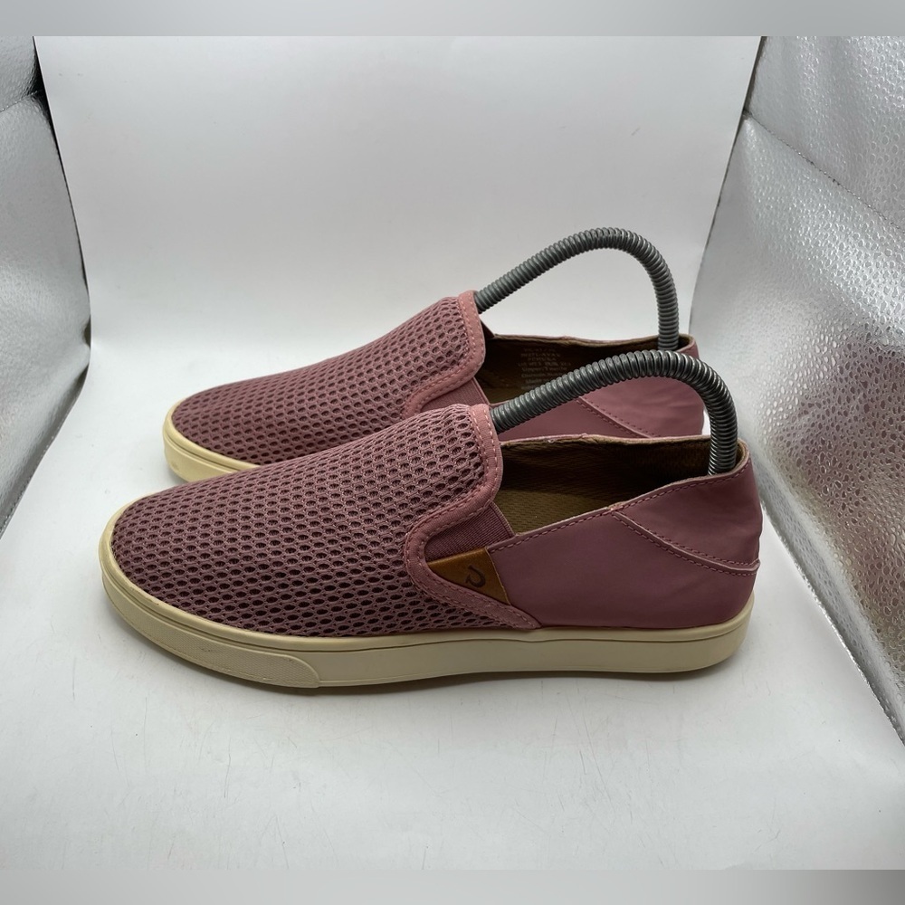 Olukai Peheua women’s rose pink loafers size 7.5